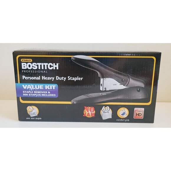 Stanley Bostitch Professional Heavy Duty Stapler, Remover, 60 Sheet Capacity - Picture 1 of 12